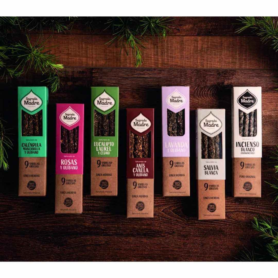 Sahumerio 9 Varillas - Sagrada Madre