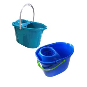 Balde Con escurridor 16 lt manija plástica