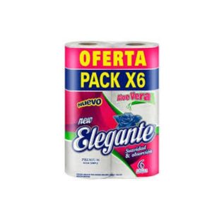 Papel Higiénico 6x30mts - Elegante