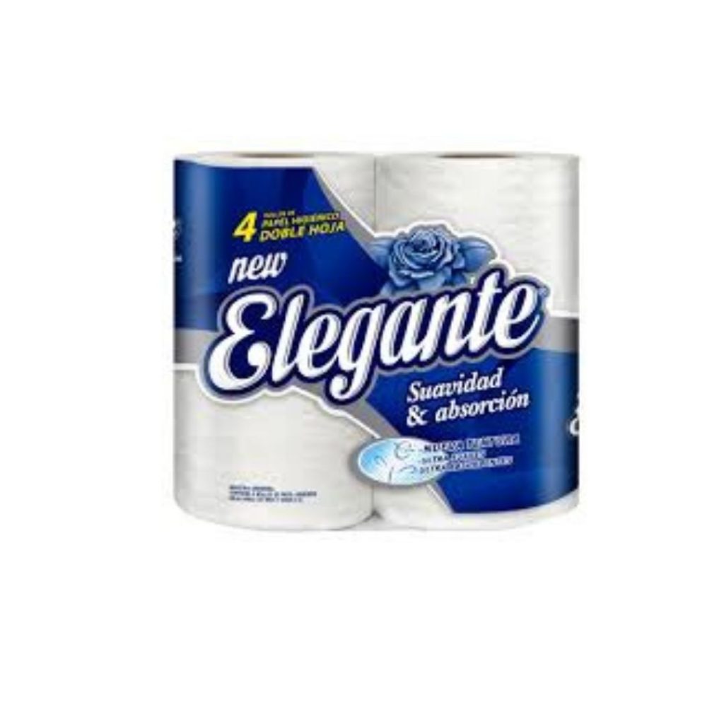 Papel higiénico 4x30mts Doble hoja - Elegante