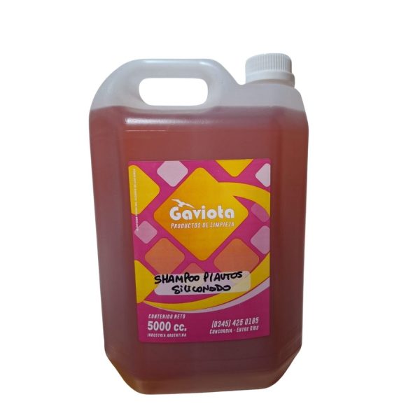Shampoo para auto siliconado - 5 Litros