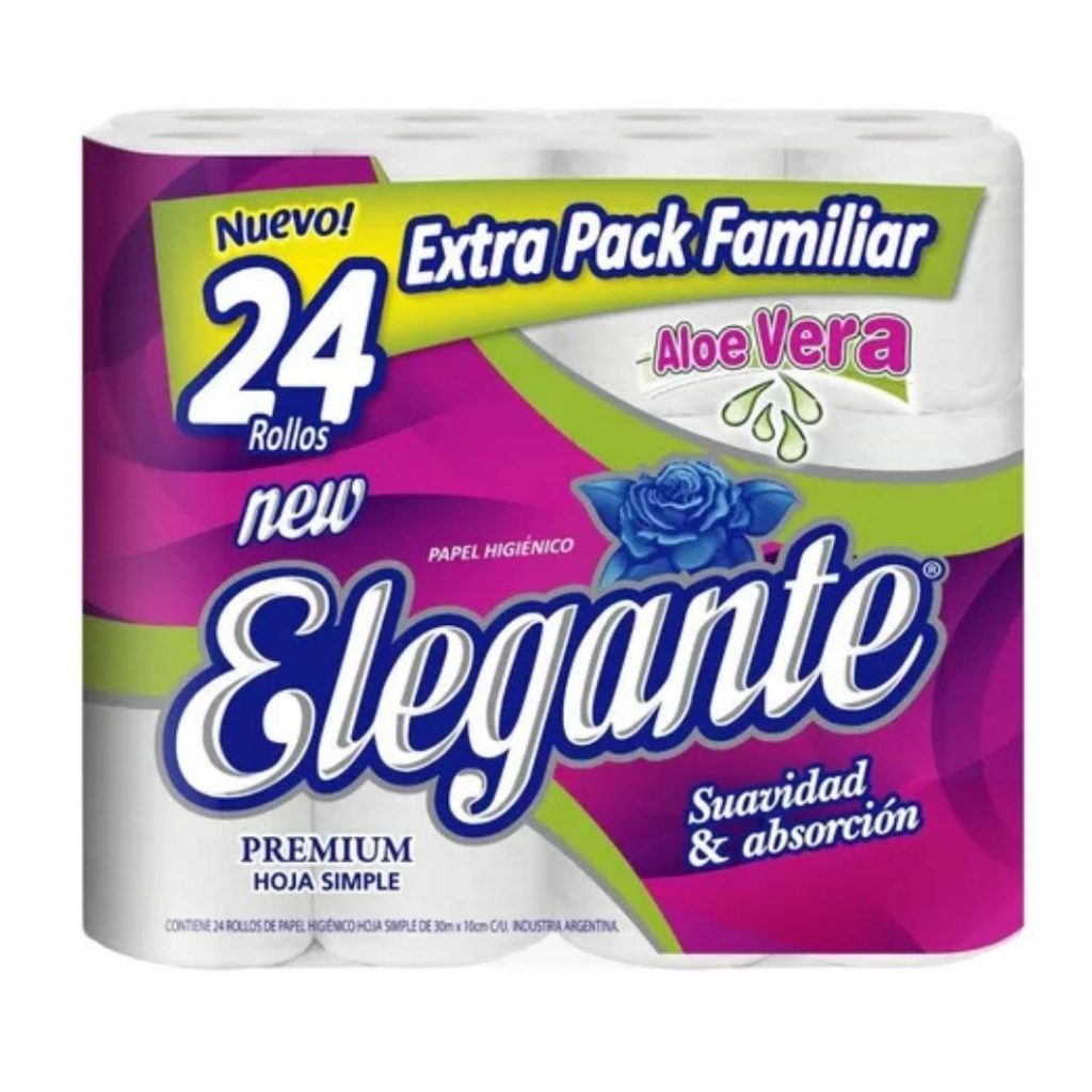 Papel Higiénico 24x30mts - Elegante