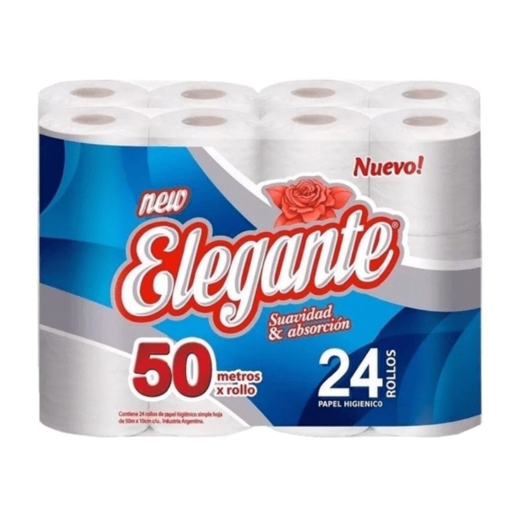 Papel Higiénico 24x50 mts - Elegante
