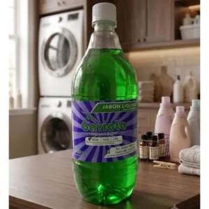 Jabón Líquido Verde Baja Espuma - 1 Litro