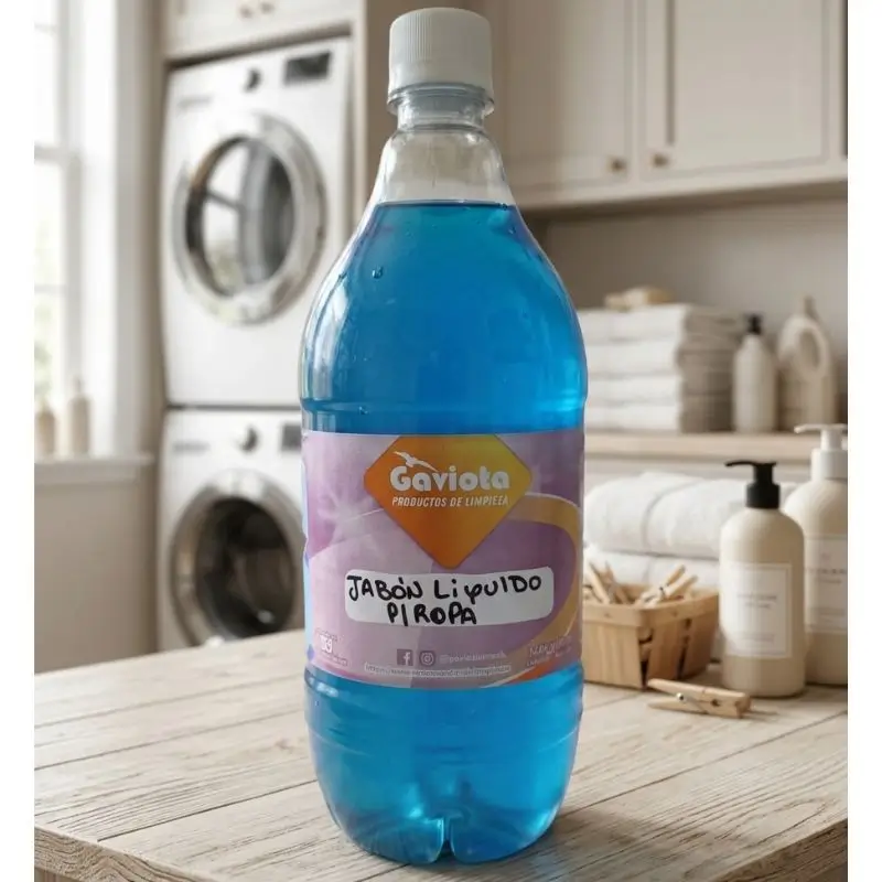 Jabón Líquido Azul Baja Espuma - 1 Litro