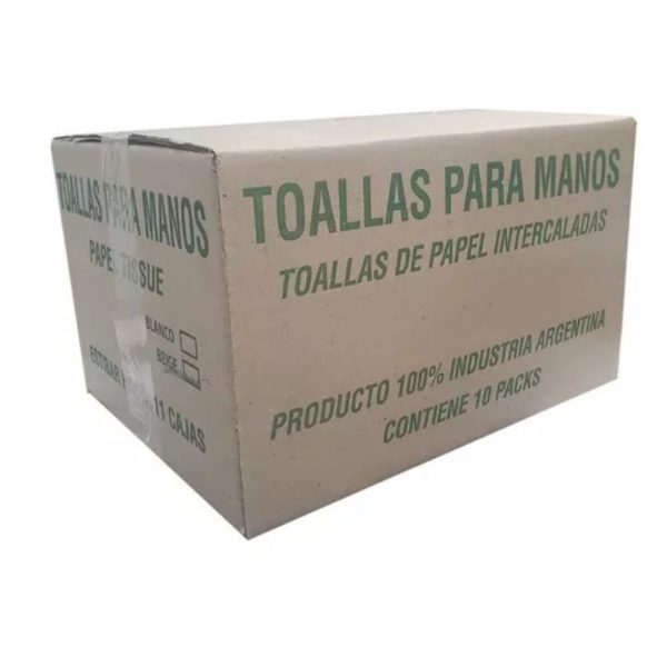 Toalla Intercalada Beige 1500 unid