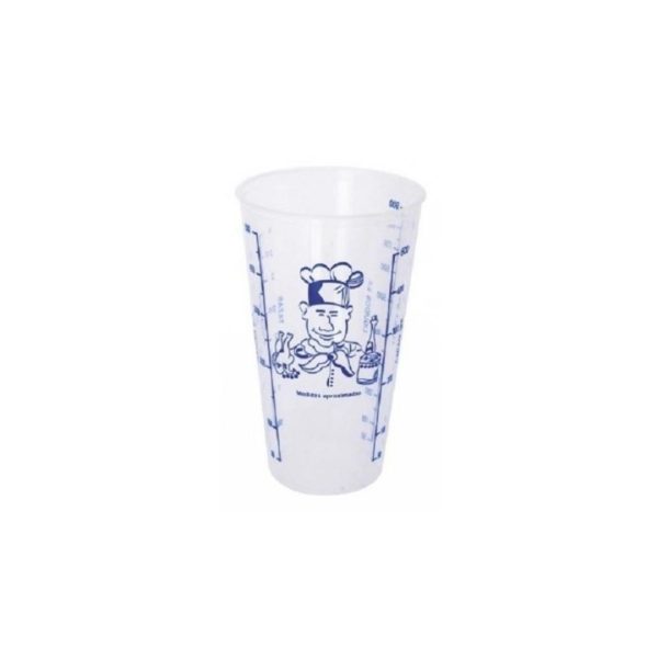 Vaso medidor plástico