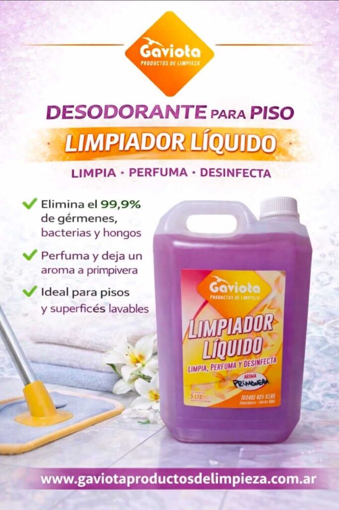 Desodorante de pisos Primavera - 5 Litros