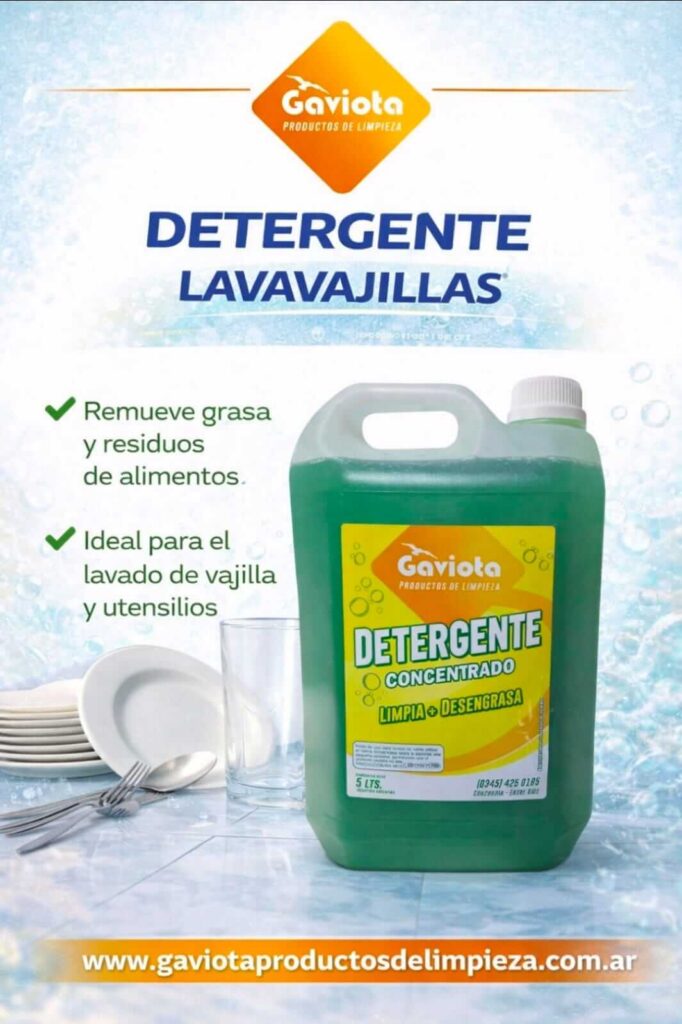 Detergente Verde Concentrado - 5 Litros