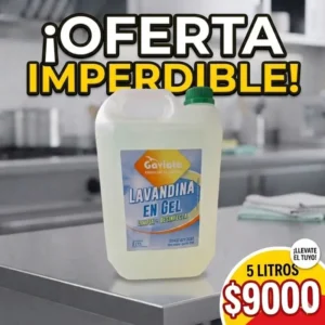 Lavandina en Gel - 5 Litros