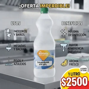Lavandina en Gel - 1 Litro