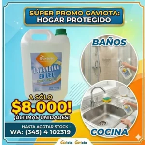 Lavandina en Gel - 5 Litros