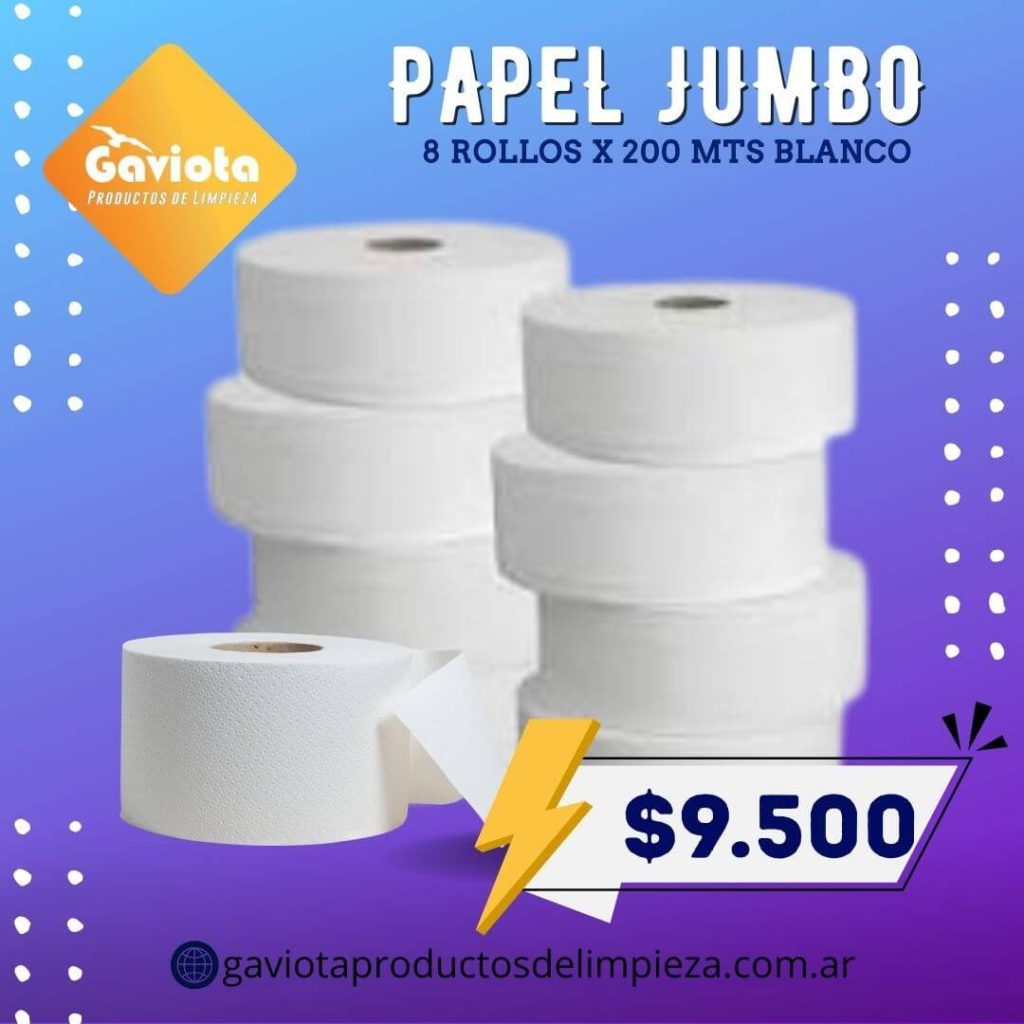 PAPEL HIGIÉNICO JUMBO
