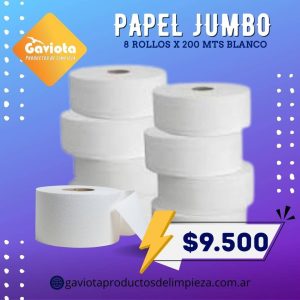 PAPEL HIGIÉNICO JUMBO