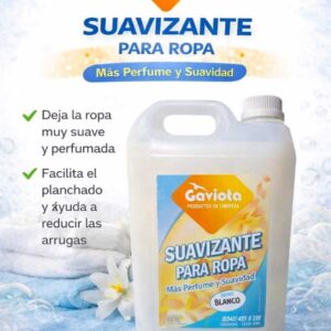 Suavizante Blanco - 5 Litros