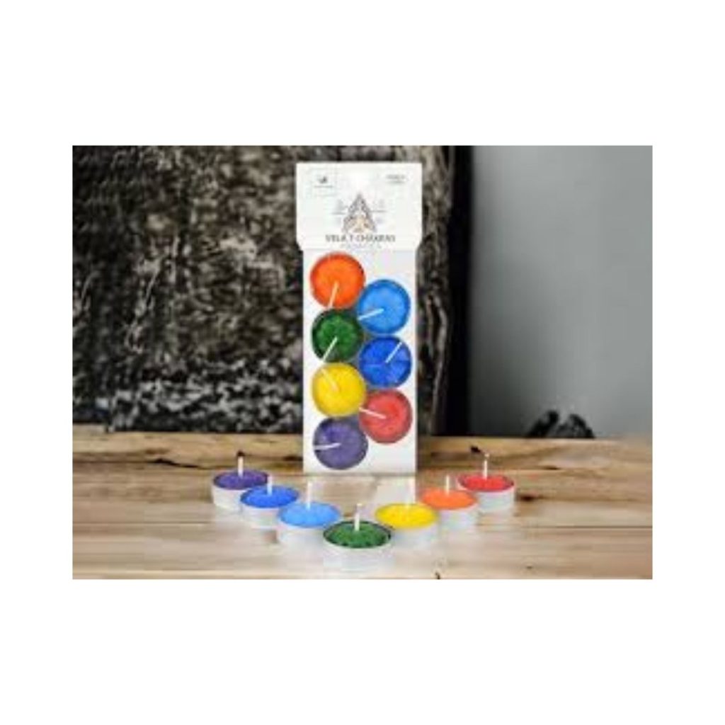 Vela 7 chakras - Iluminarte