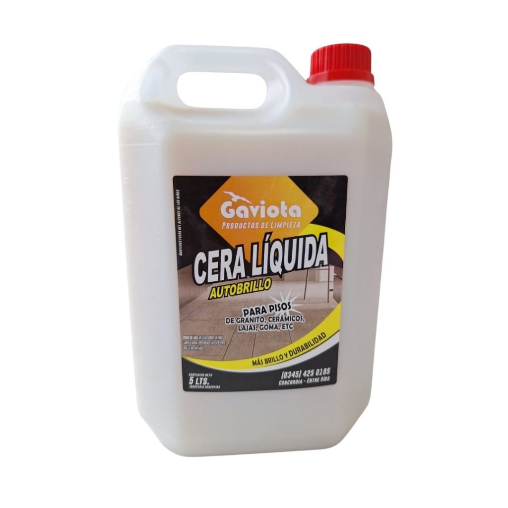 Cera Autobrillo Natural - 5 Litros