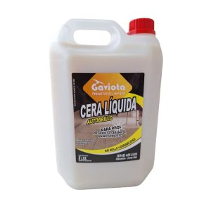 Cera Autobrillo Natural - 5 Litros