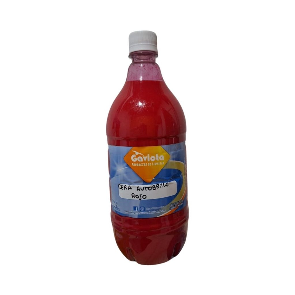 Cera Autobrillo Roja - 1 Litro