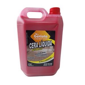 Cera Autobrillo Roja - 5 Litros