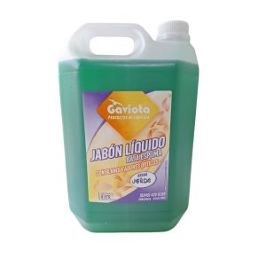 Jabón Líquido Verde Baja Espuma  - 1 Litro