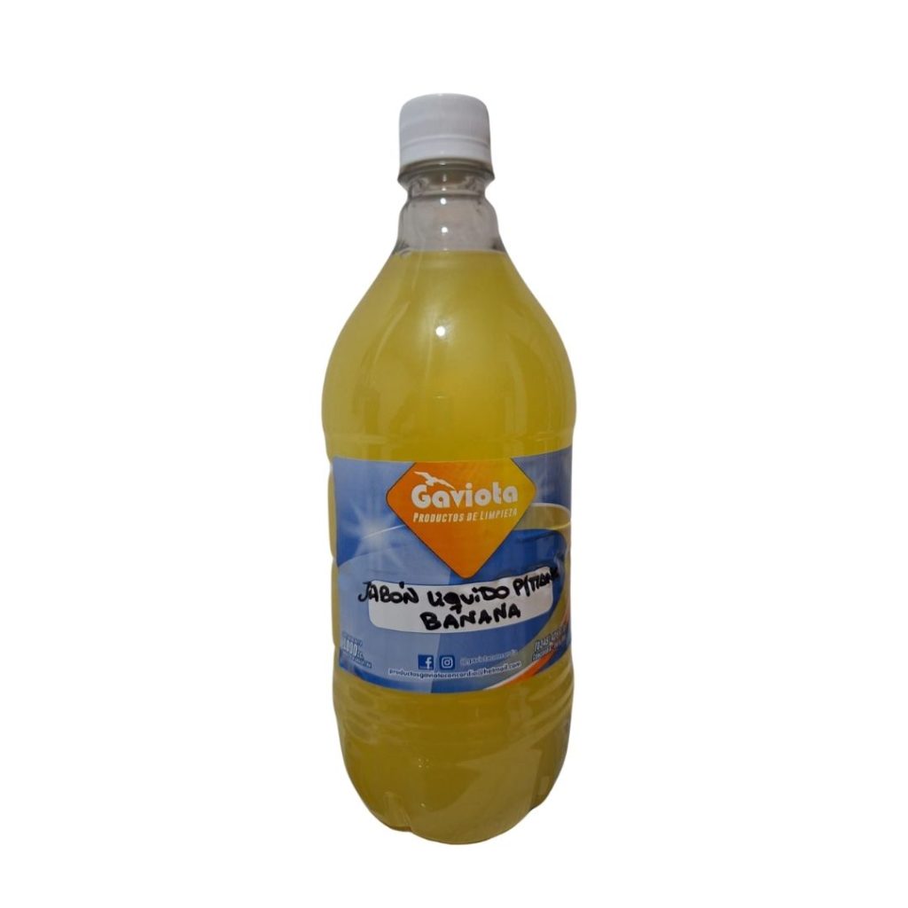 Shampoo de manos Antibacterial Banana -1 Litro