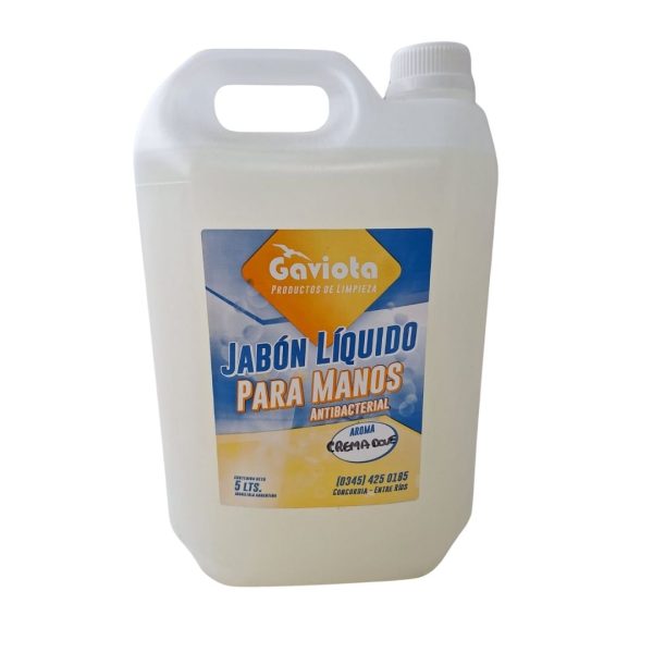 Shampoo de manos Antibacterial Crema Dove - 5 Litros