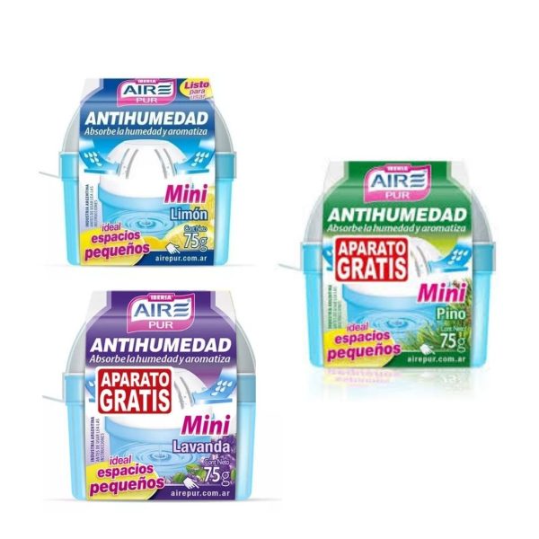 Antihumedad Mini. 75 grs - Aire pur