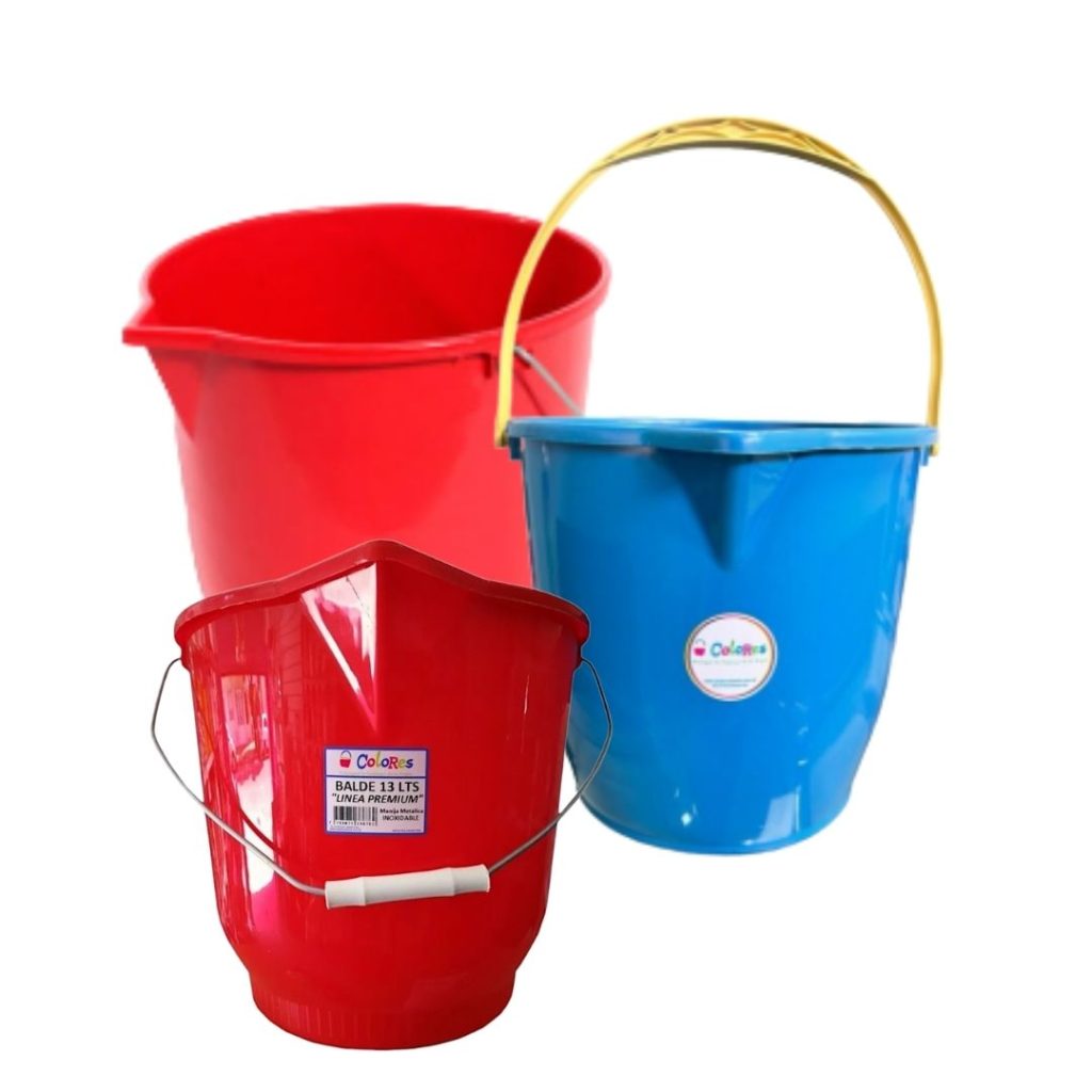 Baldes plástico 13 Lt