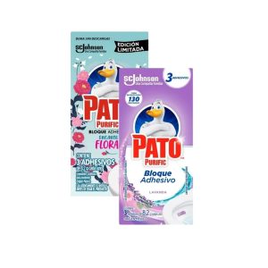 Bloque Adhesivo para inodoro - Pato Purific