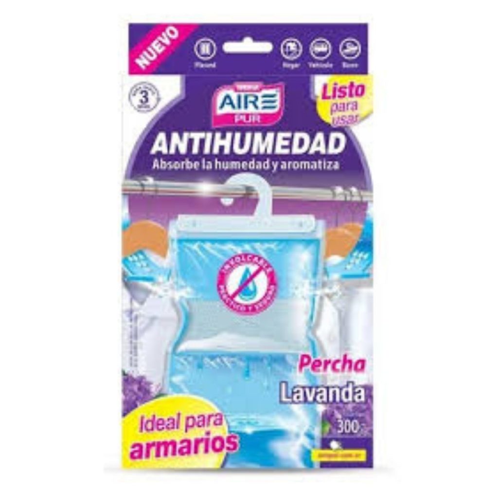Antihumedad Percha. 300 grs - Aire Pur