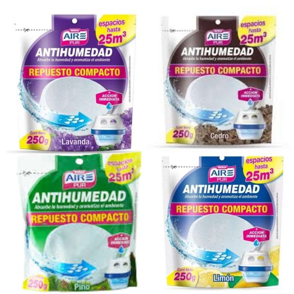 Antihumedad repuesto compacto - 250 grs - Aire pur - Imagen 2