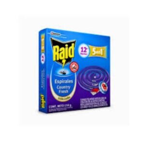 Raid Espiral Lavanda para Mosquitos x 12 unidades