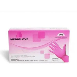 Guantes nitrilo Rosa