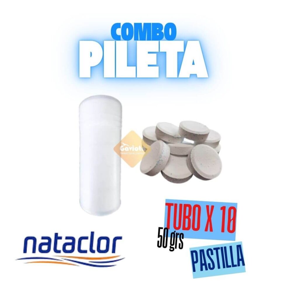 Pastilla Cloro 50 grs - Tubo
