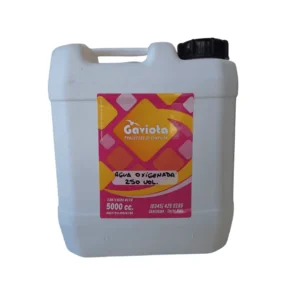 Agua Oxigenada 250 vol - 60% bidón 5 lts.