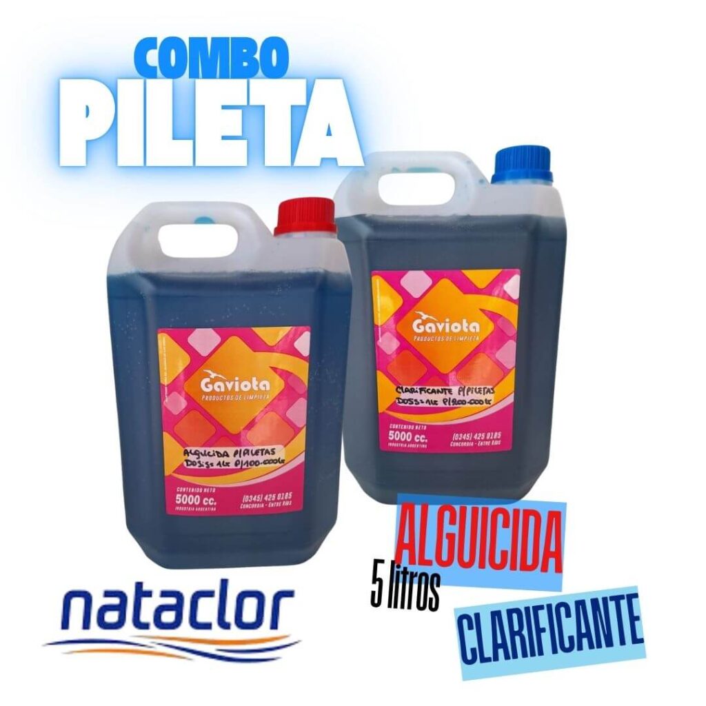 Combo Alguicida + Clarificante 5 litros