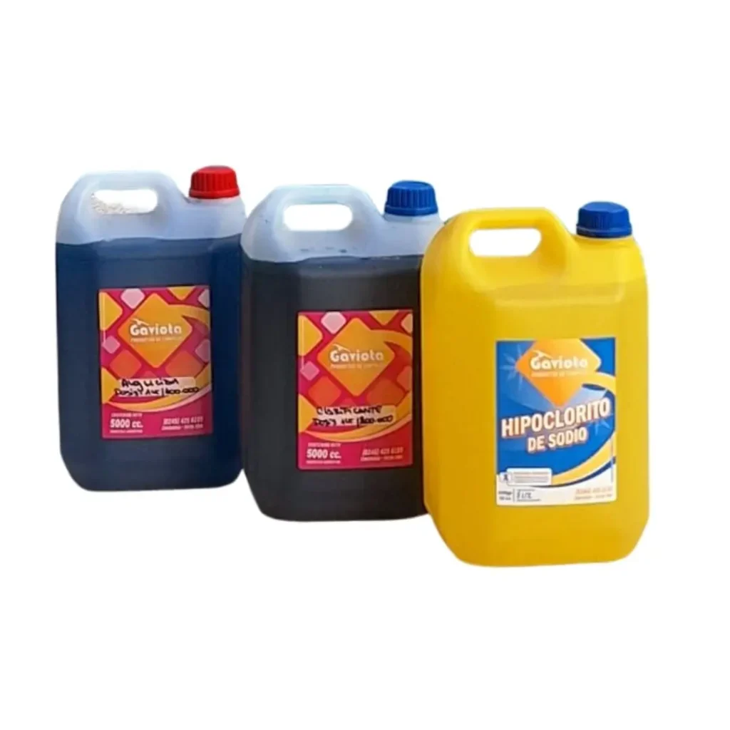 Combo ALGUICIDA + CLARIFICANTE + CLORO -5 Litros