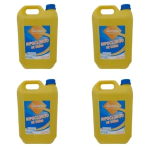 Combo 4 bidones de Hipoclorito de Sodio