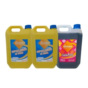 Combo 2 Hipoclorito 1 Clarificante - 5 litros
