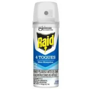 Insecticida Raid 4 Toques Mata Mosquitos Sin Olor