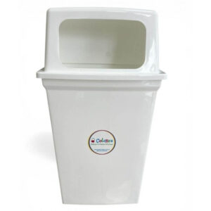 Recipiente 50 Lts con Tapa Buzón - Blanco