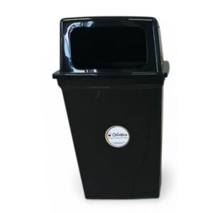 Recipiente 50 Lts con Tapa Buzón - Negro