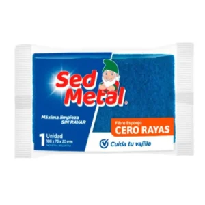 Esponja lava platos azul