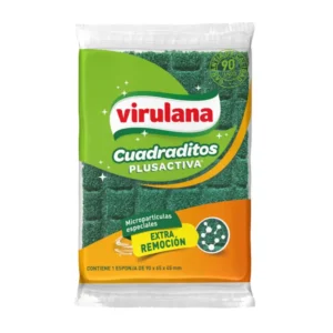 Esponja cuadraditos plusactiva - Virulana